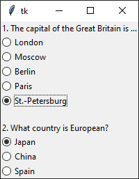 question